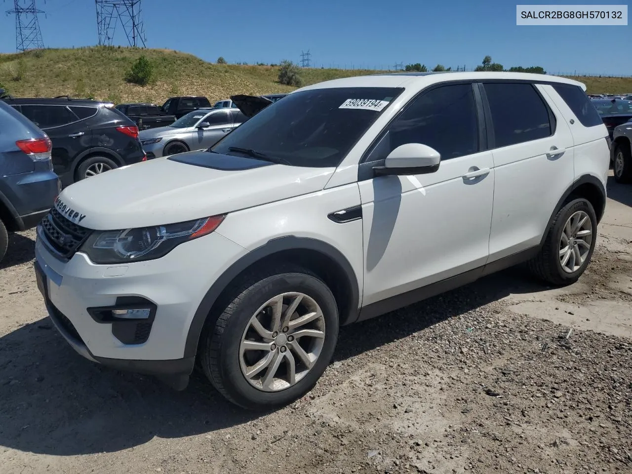 SALCR2BG8GH570132 2016 Land Rover Discovery Sport Hse