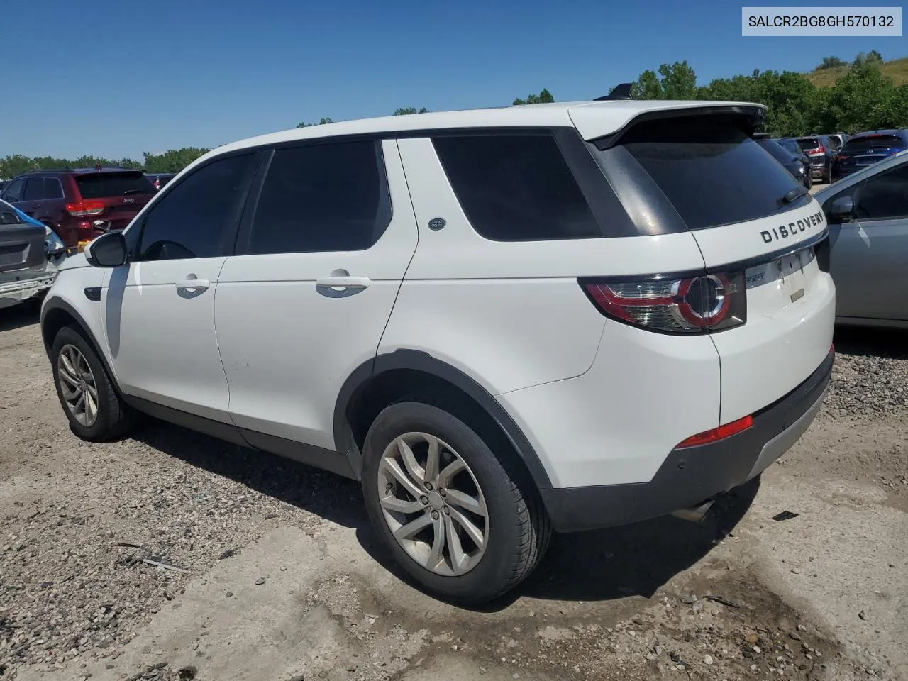 2016 Land Rover Discovery Sport Hse VIN: SALCR2BG8GH570132 Lot: 59039194