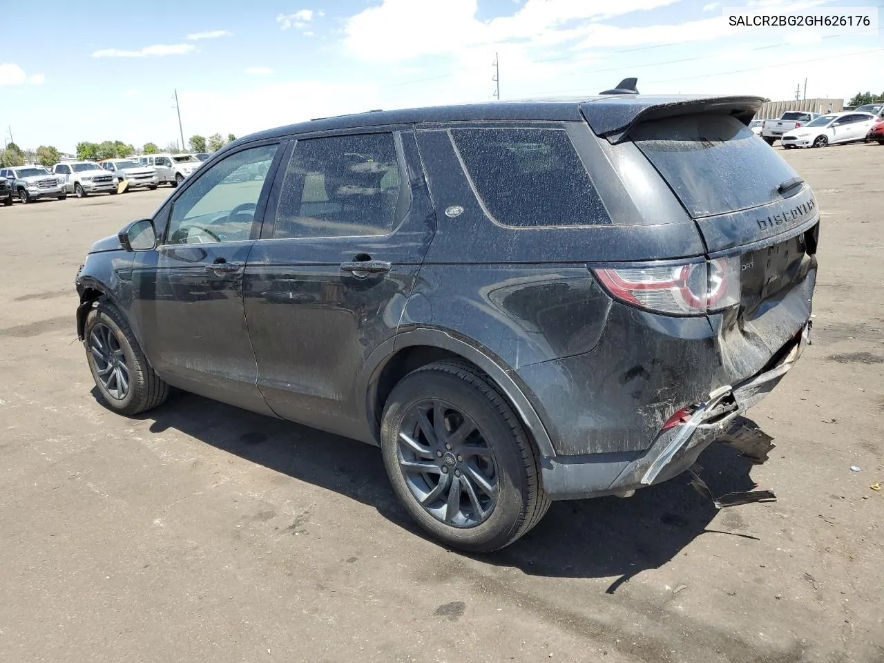 2016 Land Rover Discovery Sport Hse VIN: SALCR2BG2GH626176 Lot: 59259244