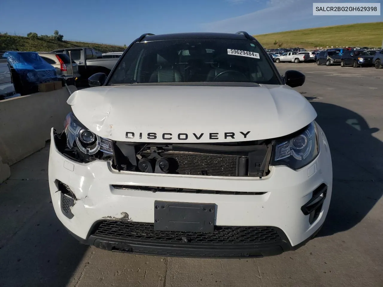 SALCR2BG2GH629398 2016 Land Rover Discovery Sport Hse