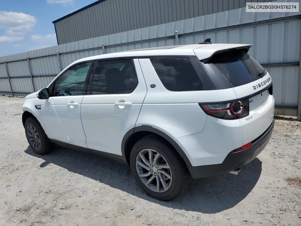 2016 Land Rover Discovery Sport Hse VIN: SALCR2BG3GH576274 Lot: 60276604