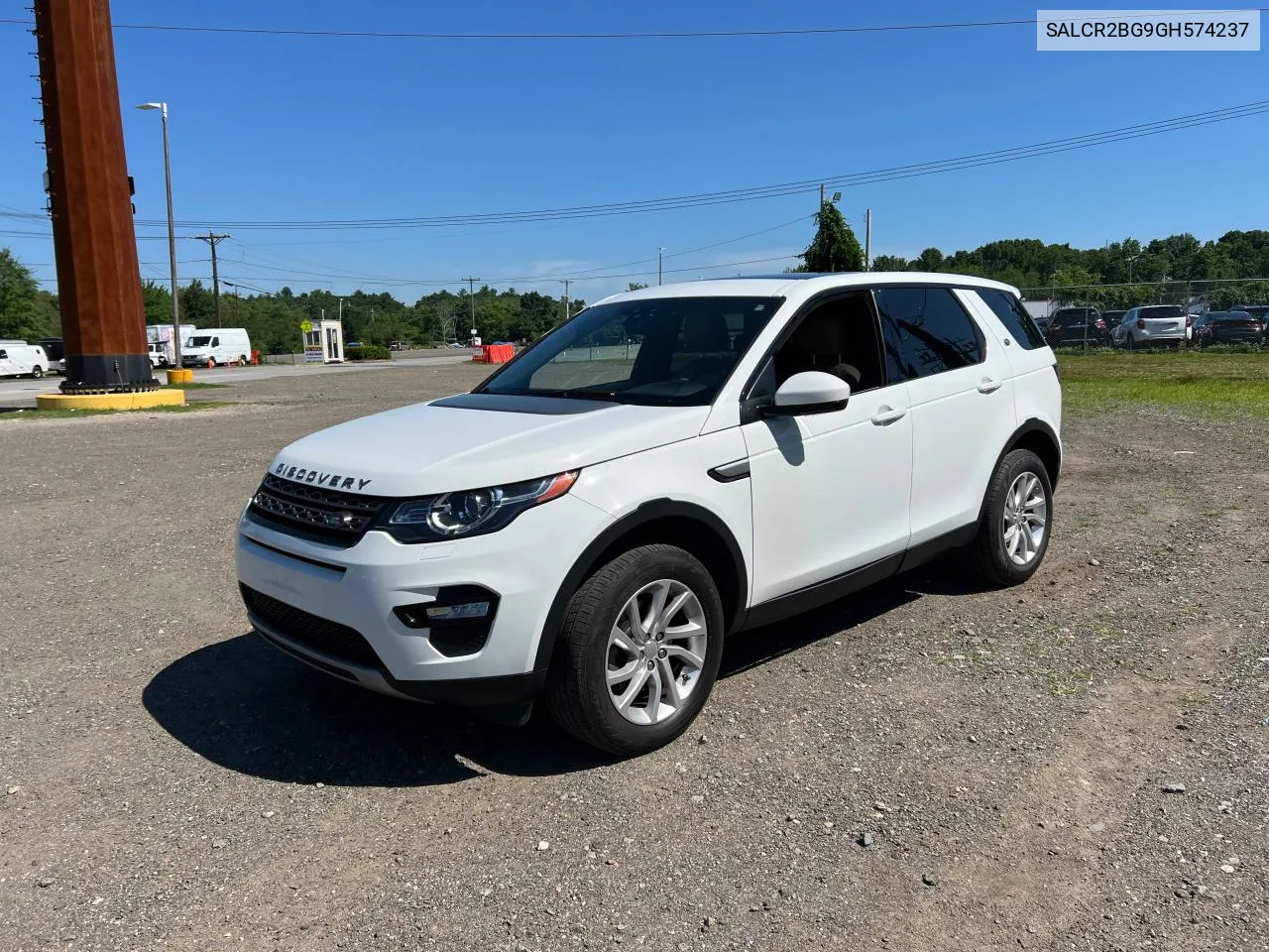 2016 Land Rover Discovery Sport Hse VIN: SALCR2BG9GH574237 Lot: 62415684