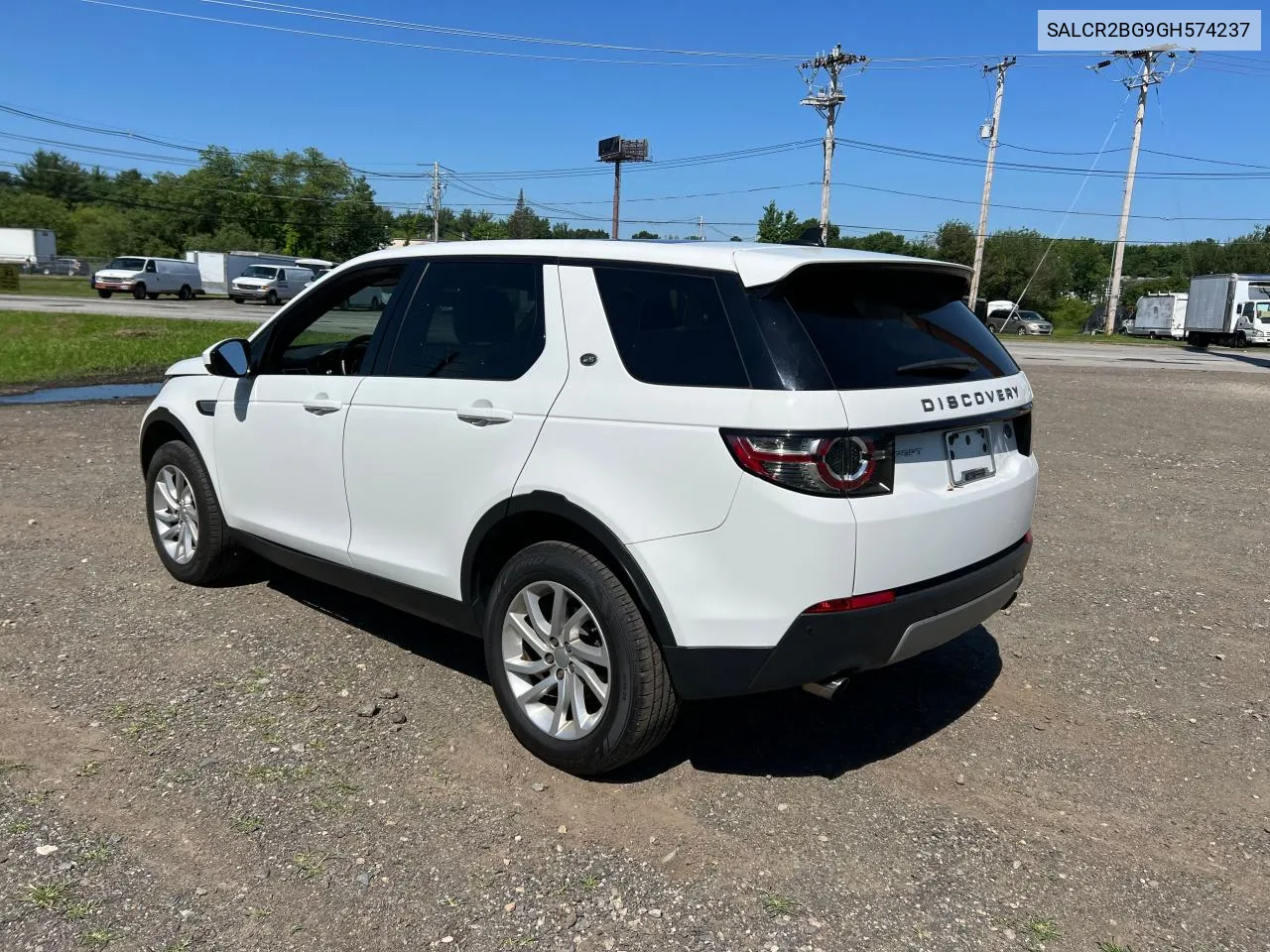 2016 Land Rover Discovery Sport Hse VIN: SALCR2BG9GH574237 Lot: 62415684