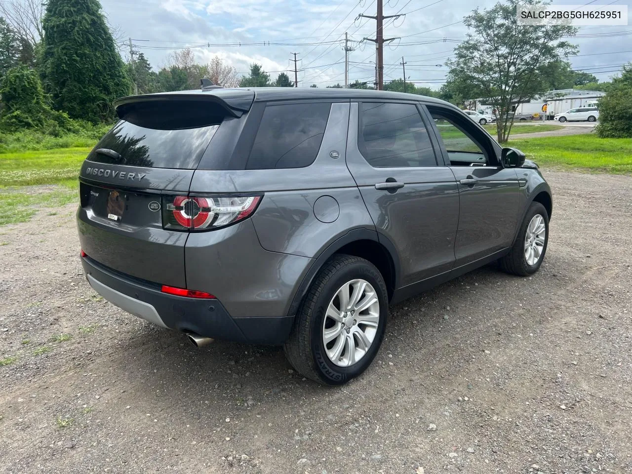 2016 Land Rover Discovery Sport Se VIN: SALCP2BG5GH625951 Lot: 63145634