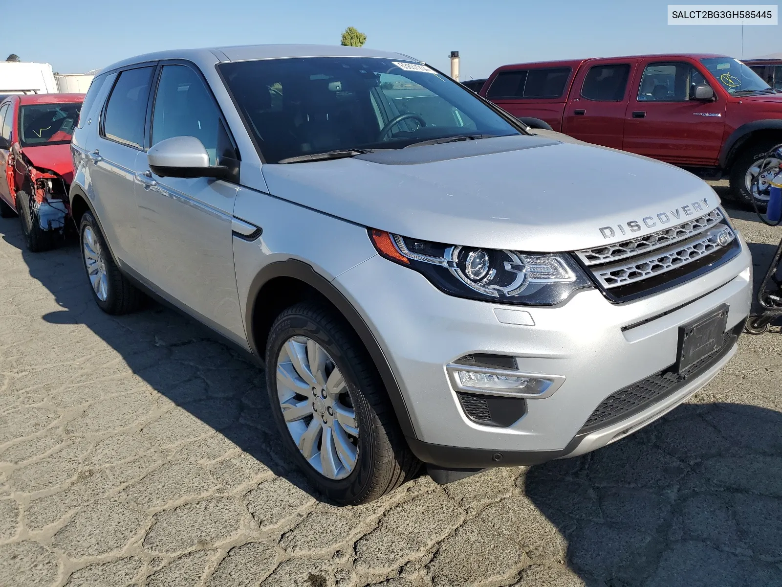 2016 Land Rover Discovery Sport Hse Luxury VIN: SALCT2BG3GH585445 Lot: 63637264