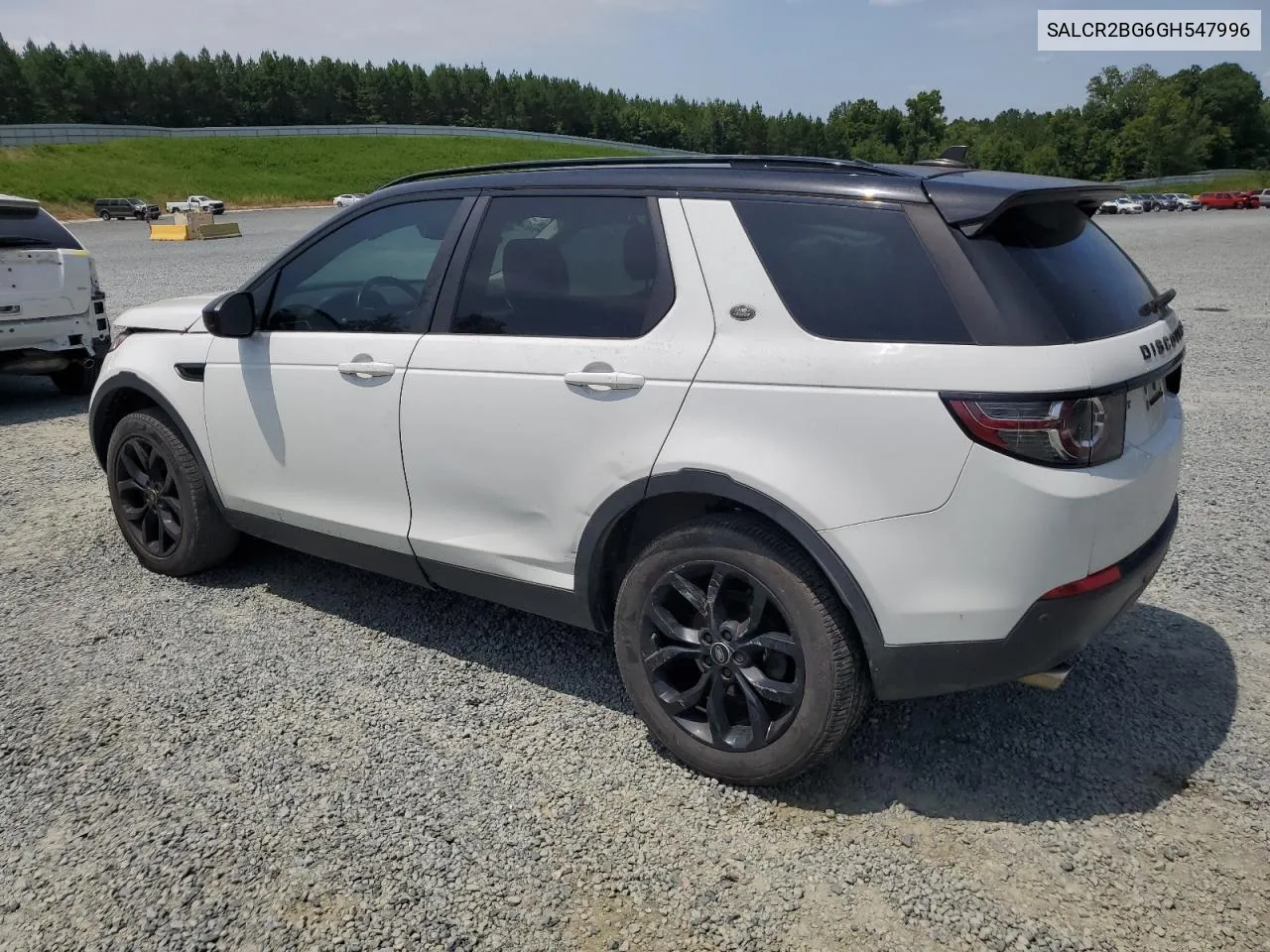 2016 Land Rover Discovery Sport Hse VIN: SALCR2BG6GH547996 Lot: 63787694