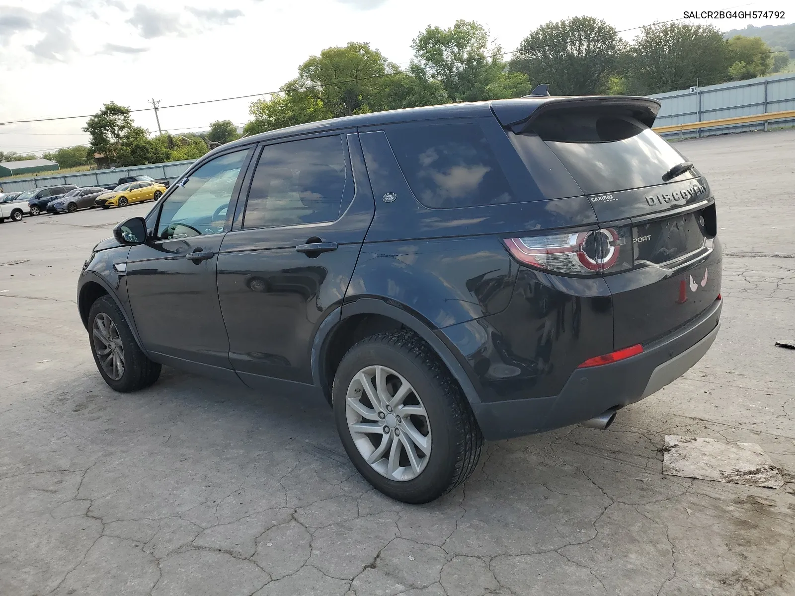 2016 Land Rover Discovery Sport Hse VIN: SALCR2BG4GH574792 Lot: 63860074