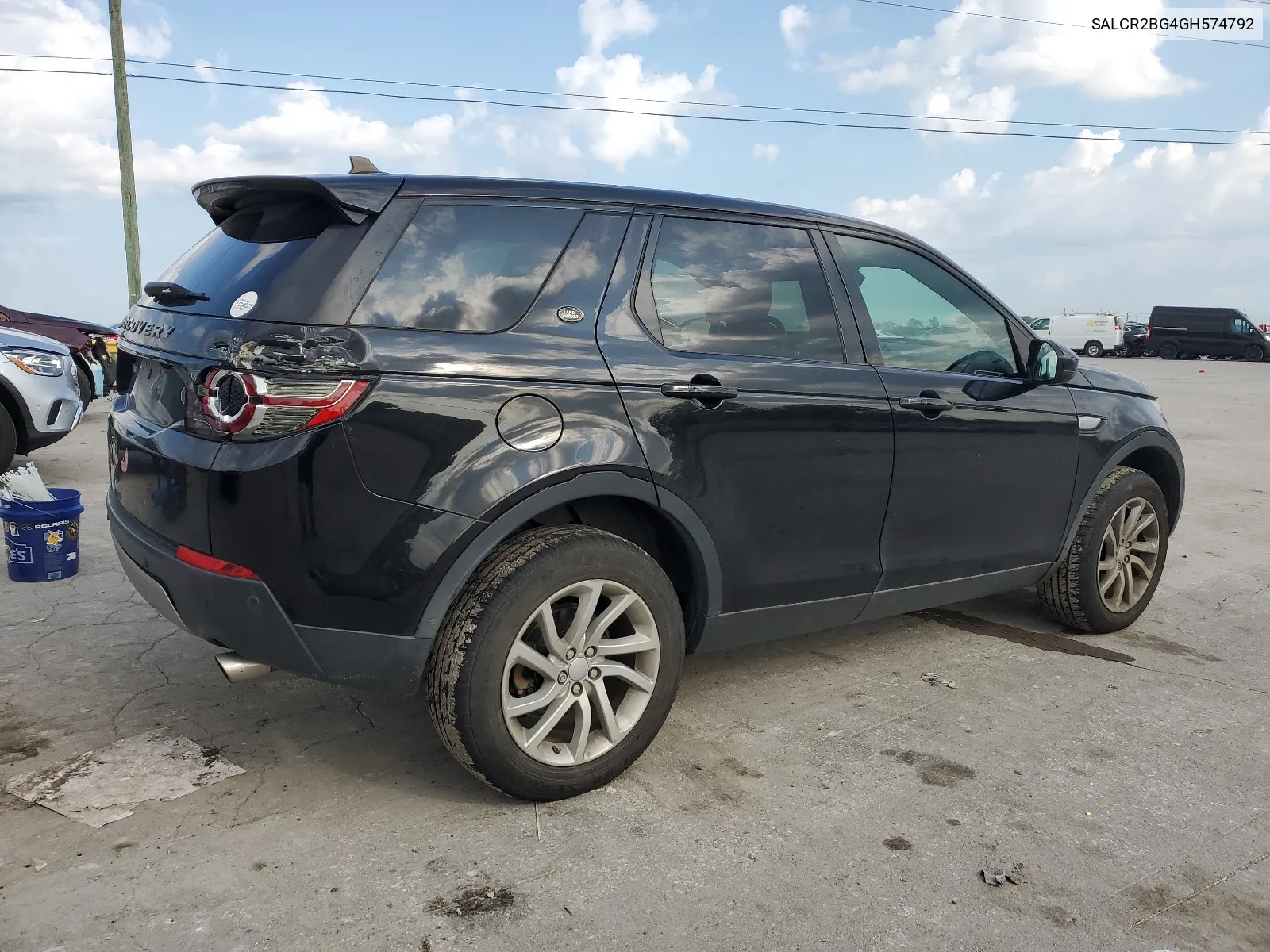 2016 Land Rover Discovery Sport Hse VIN: SALCR2BG4GH574792 Lot: 63860074