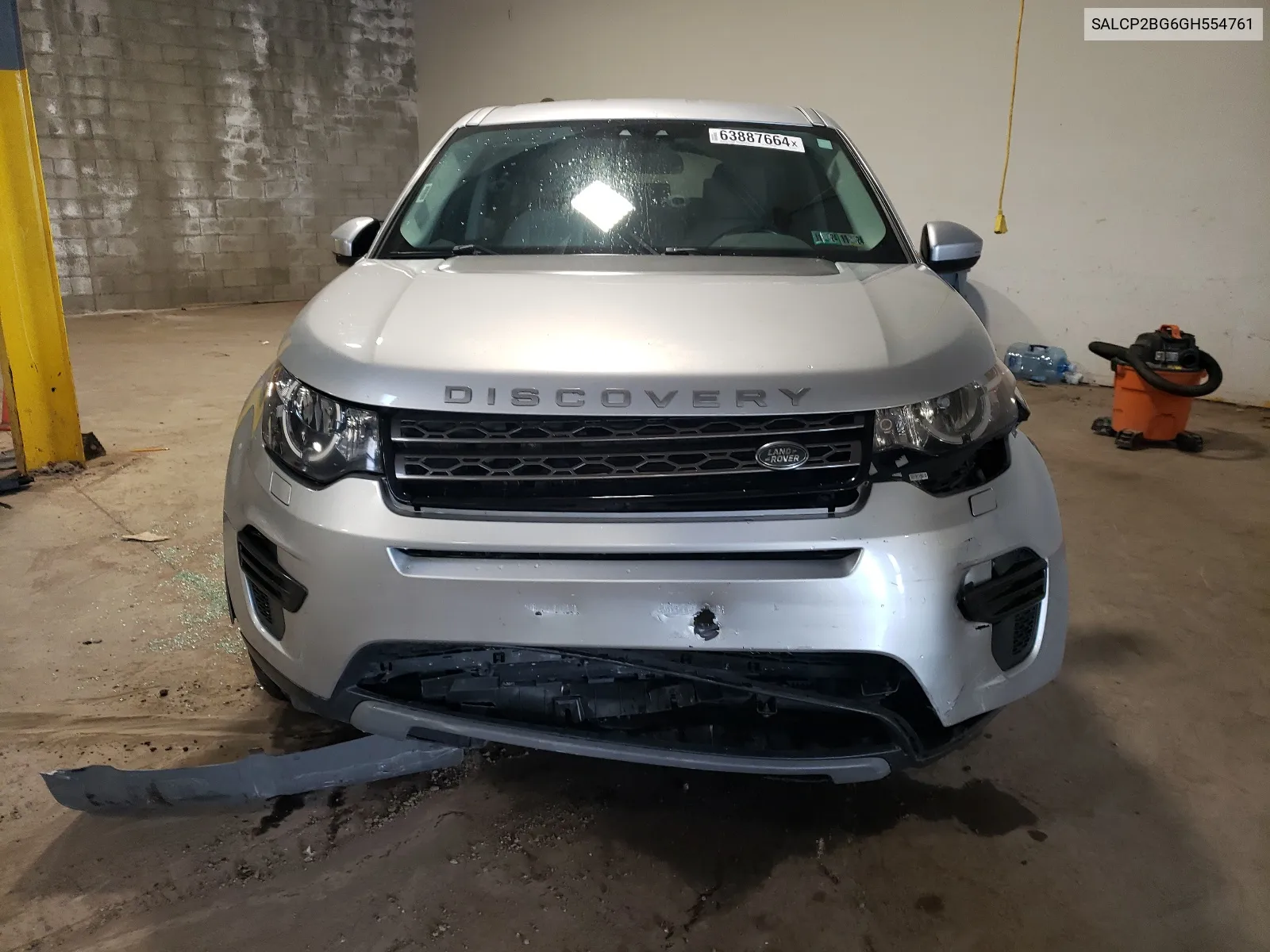 2016 Land Rover Discovery Sport Se VIN: SALCP2BG6GH554761 Lot: 63887664