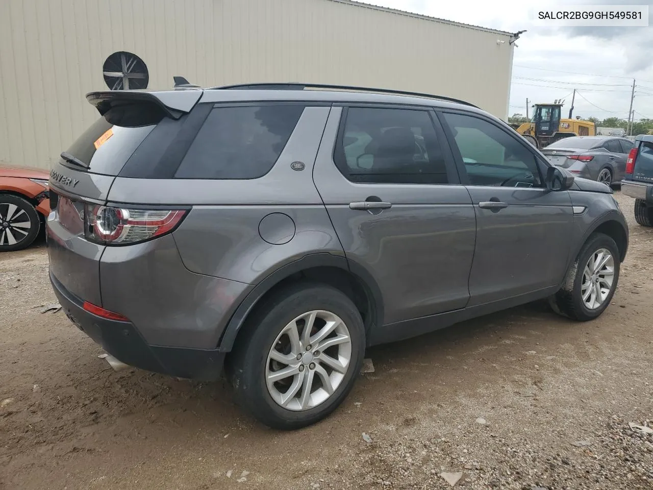 2016 Land Rover Discovery Sport Hse VIN: SALCR2BG9GH549581 Lot: 64110184