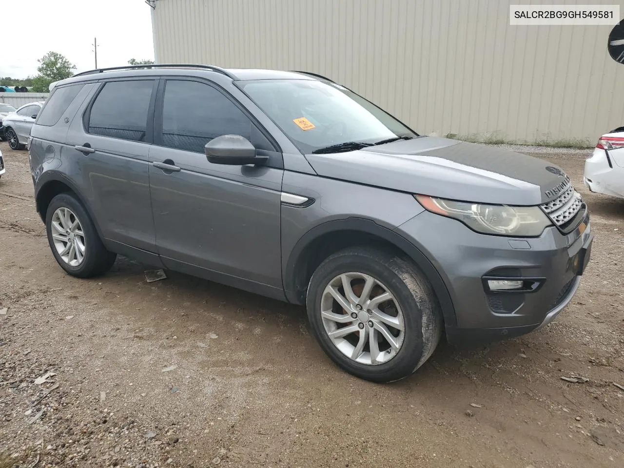 2016 Land Rover Discovery Sport Hse VIN: SALCR2BG9GH549581 Lot: 64110184