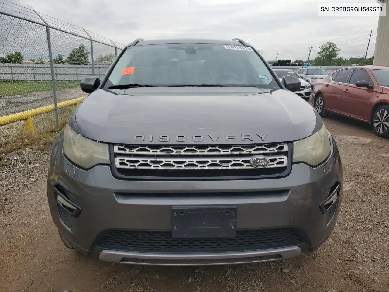 SALCR2BG9GH549581 2016 Land Rover Discovery Sport Hse