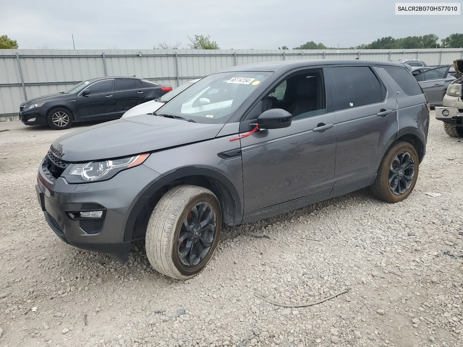 2016 Land Rover Discovery Sport Hse VIN: SALCR2BG7GH577010 Lot: 66114154