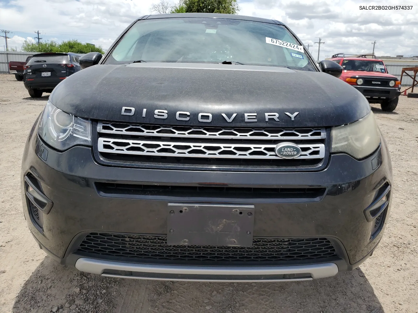 SALCR2BG2GH574337 2016 Land Rover Discovery Sport Hse