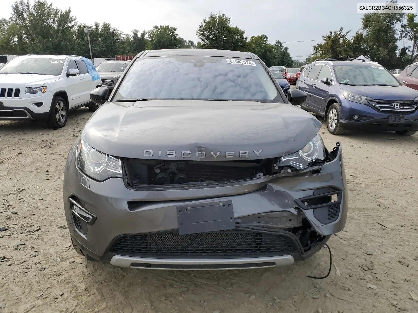 SALCR2BG4GH556325 2016 Land Rover Discovery Sport Hse