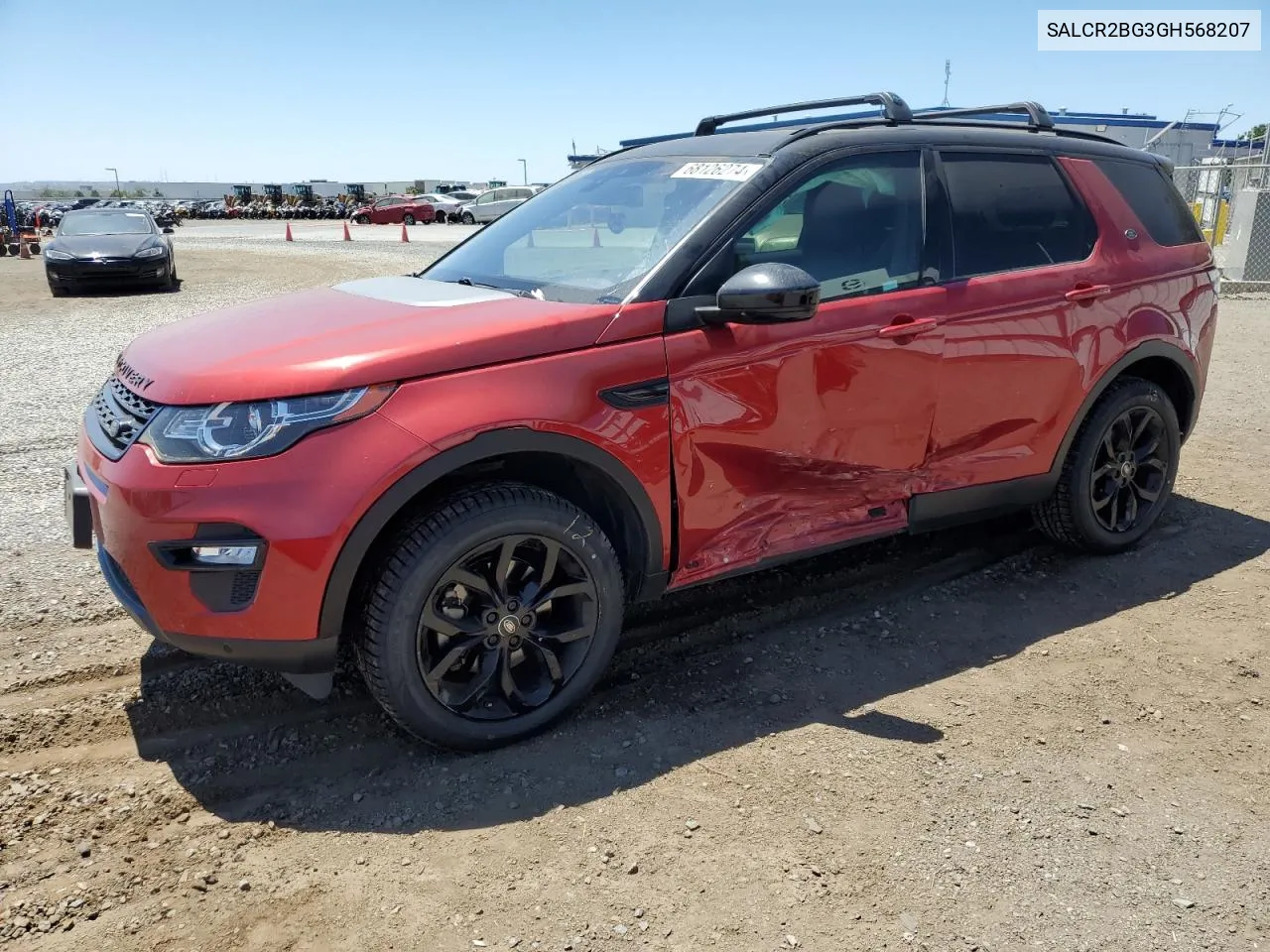 SALCR2BG3GH568207 2016 Land Rover Discovery Sport Hse