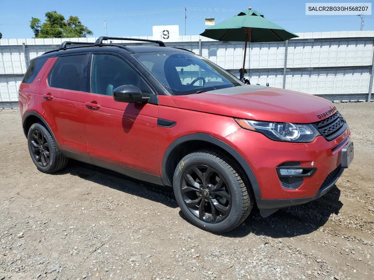 SALCR2BG3GH568207 2016 Land Rover Discovery Sport Hse