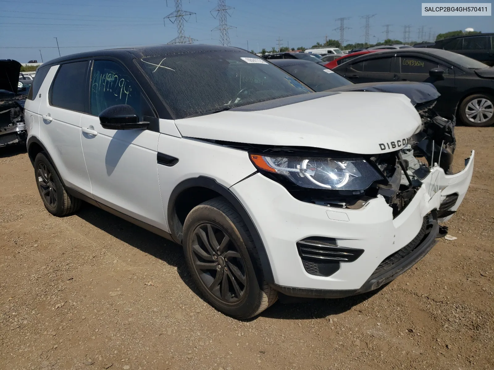 2016 Land Rover Discovery Sport Se VIN: SALCP2BG4GH570411 Lot: 68447724