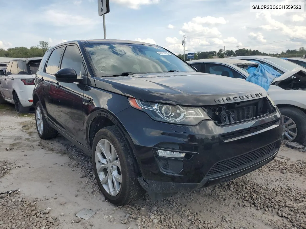 2016 Land Rover Discovery Sport Hse VIN: SALCR2BG6GH559520 Lot: 69770284