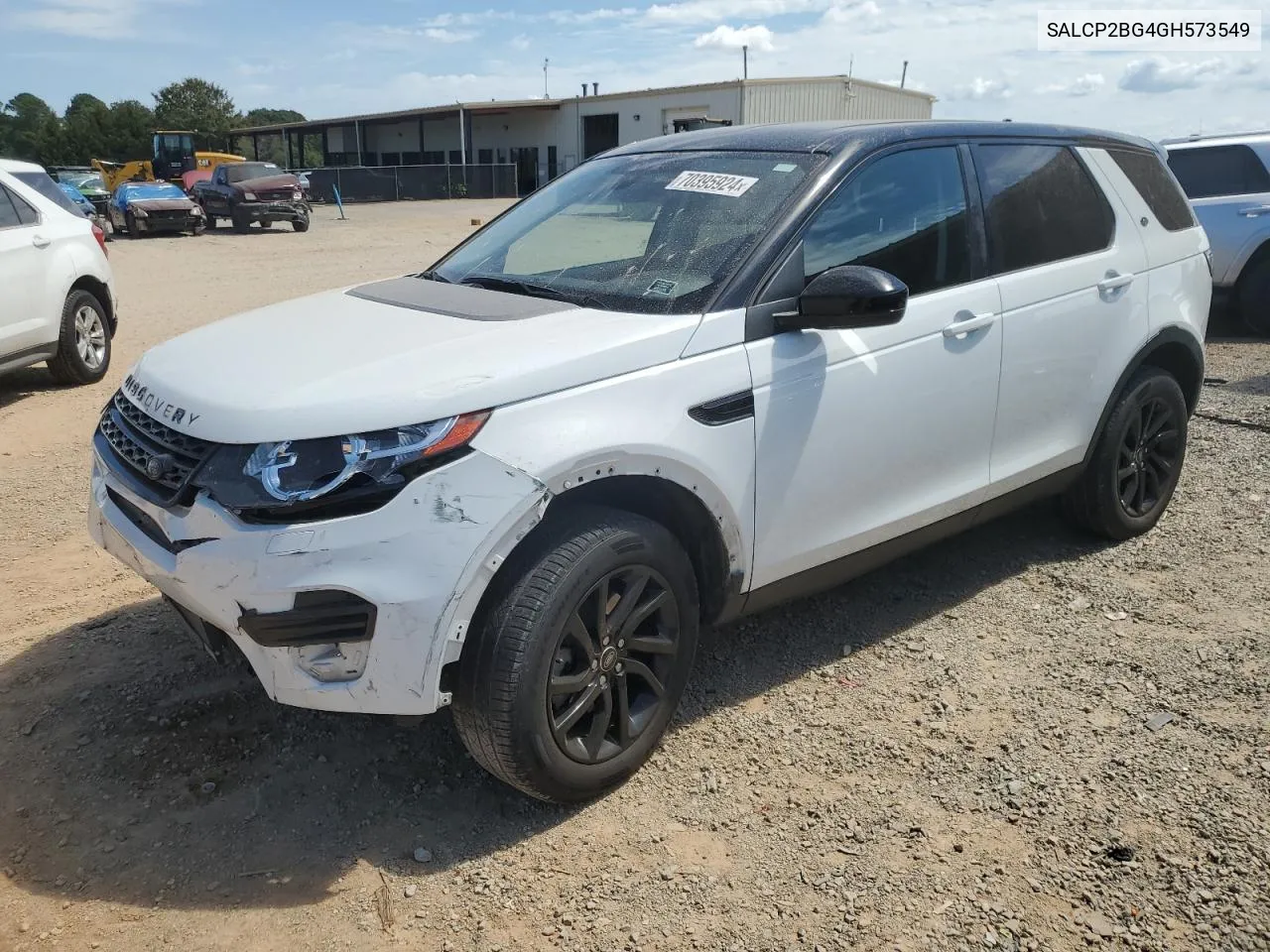 2016 Land Rover Discovery Sport Se VIN: SALCP2BG4GH573549 Lot: 70395924