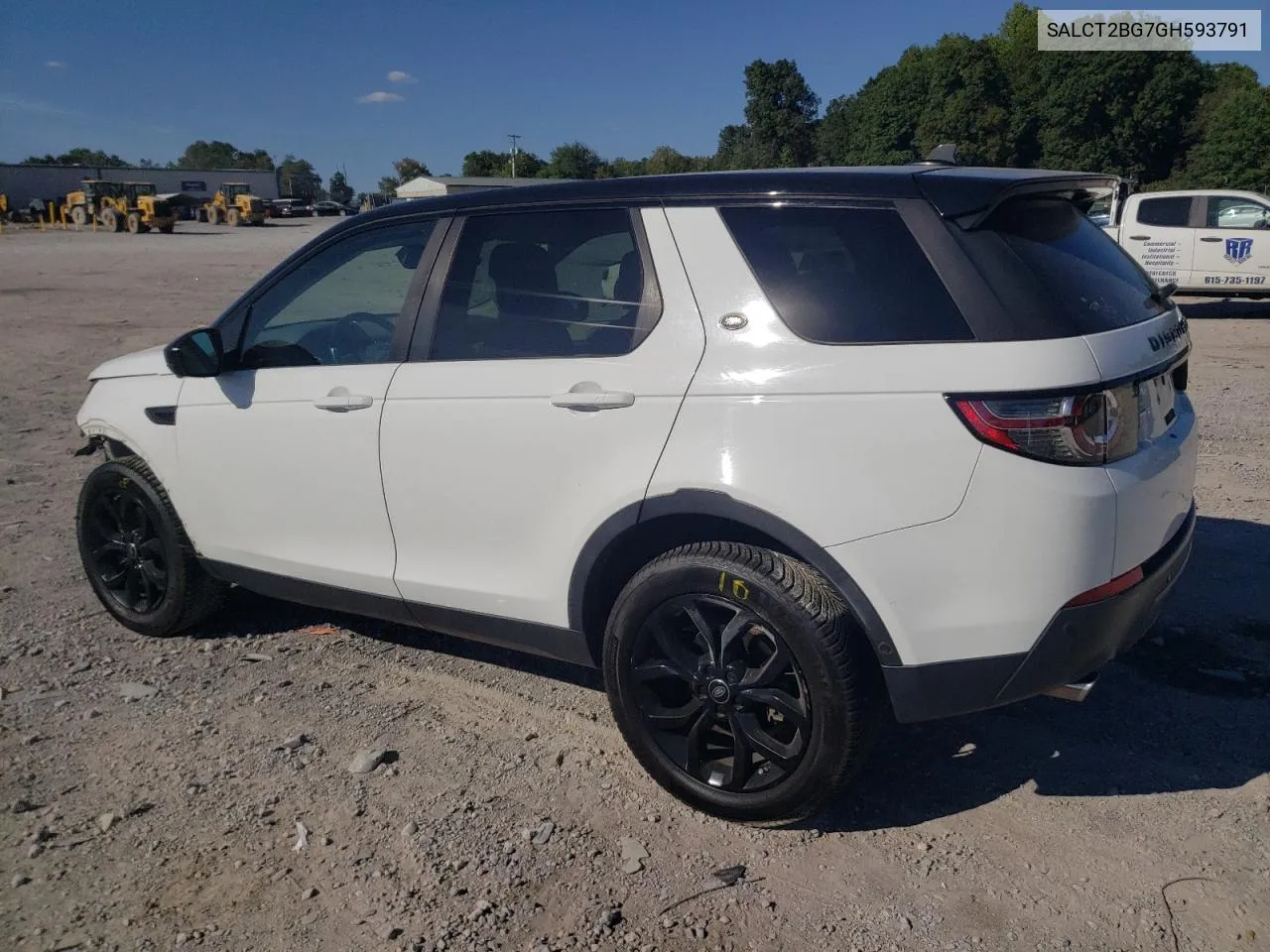 2016 Land Rover Discovery Sport Hse Luxury VIN: SALCT2BG7GH593791 Lot: 70608524