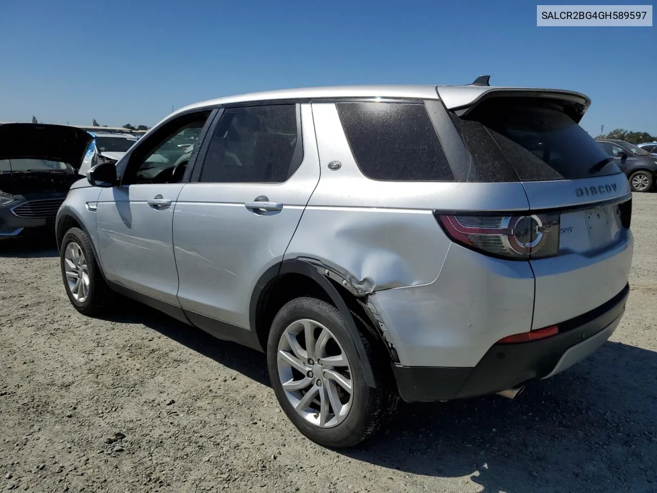 SALCR2BG4GH589597 2016 Land Rover Discovery Sport Hse