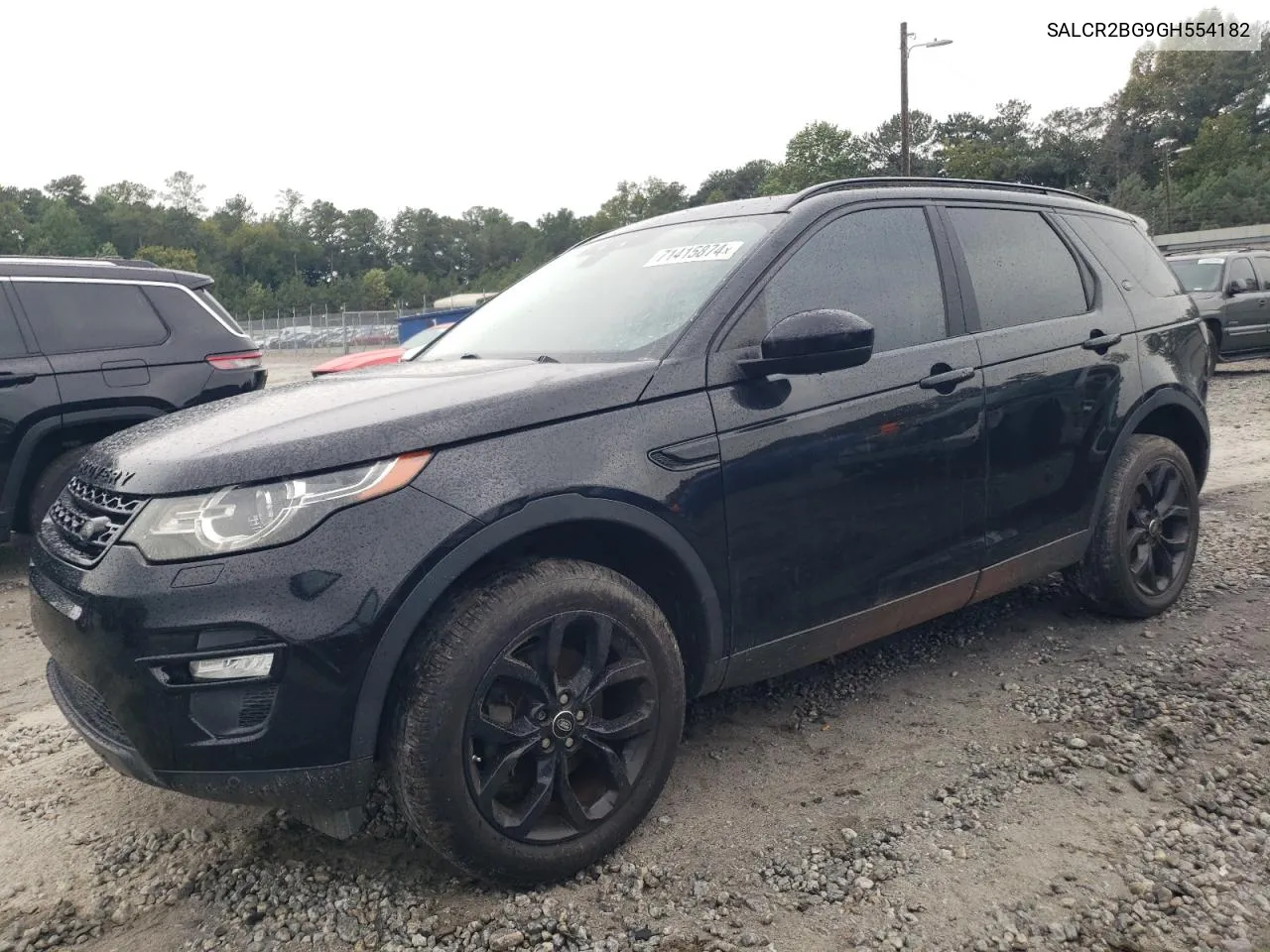 2016 Land Rover Discovery Sport Hse VIN: SALCR2BG9GH554182 Lot: 71415874