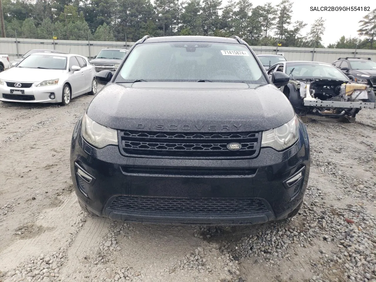 SALCR2BG9GH554182 2016 Land Rover Discovery Sport Hse