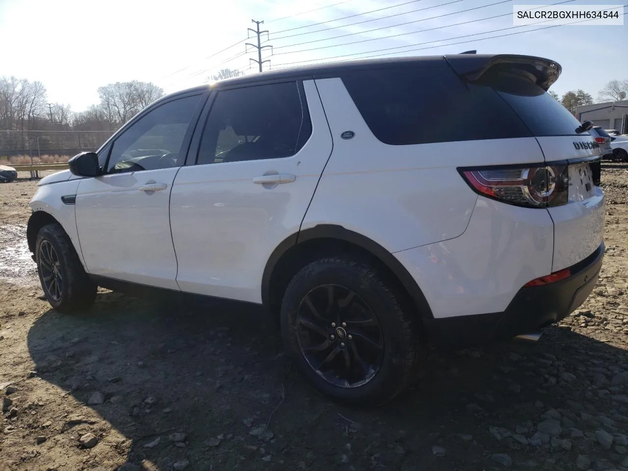 SALCR2BGXHH634544 2017 Land Rover Discovery Sport Hse