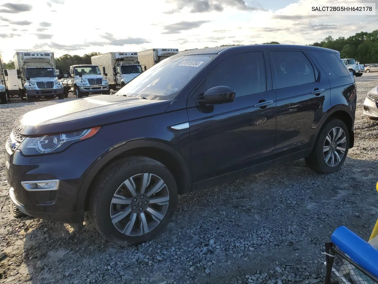 2017 Land Rover Discovery Sport Hse Luxury VIN: SALCT2BG5HH642178 Lot: 51015704