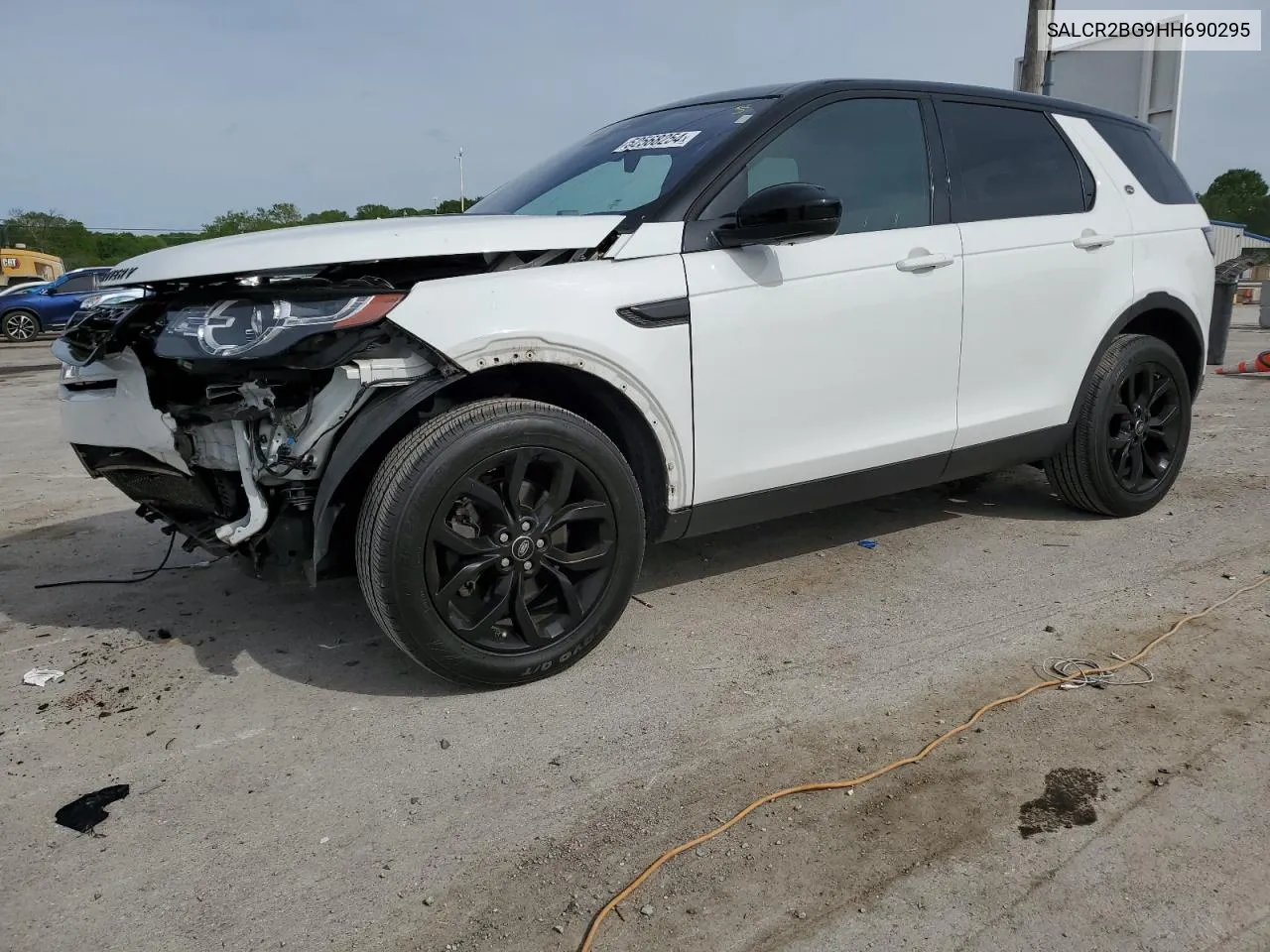 2017 Land Rover Discovery Sport Hse VIN: SALCR2BG9HH690295 Lot: 52568254