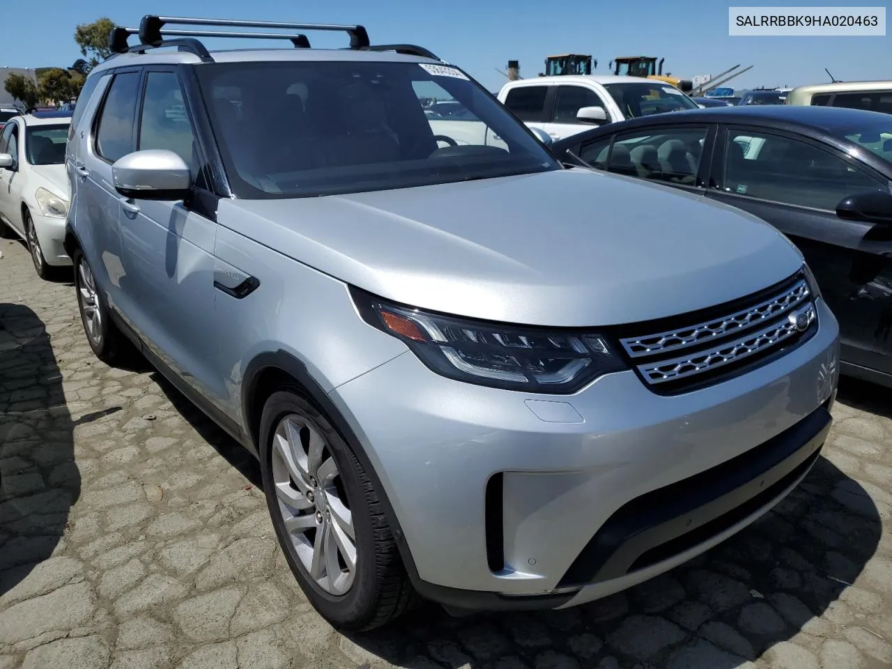 2017 Land Rover Discovery Hse VIN: SALRRBBK9HA020463 Lot: 53643334