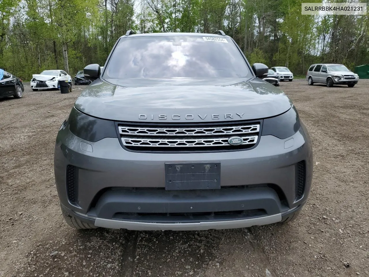 2017 Land Rover Discovery Hse VIN: SALRRBBK4HA021231 Lot: 54582554