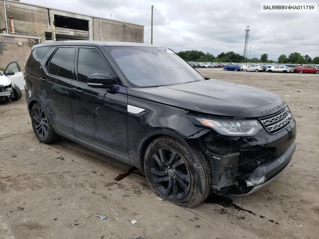 2017 Land Rover Discovery Hse VIN: SALRRBBV4HA011759 Lot: 54591674