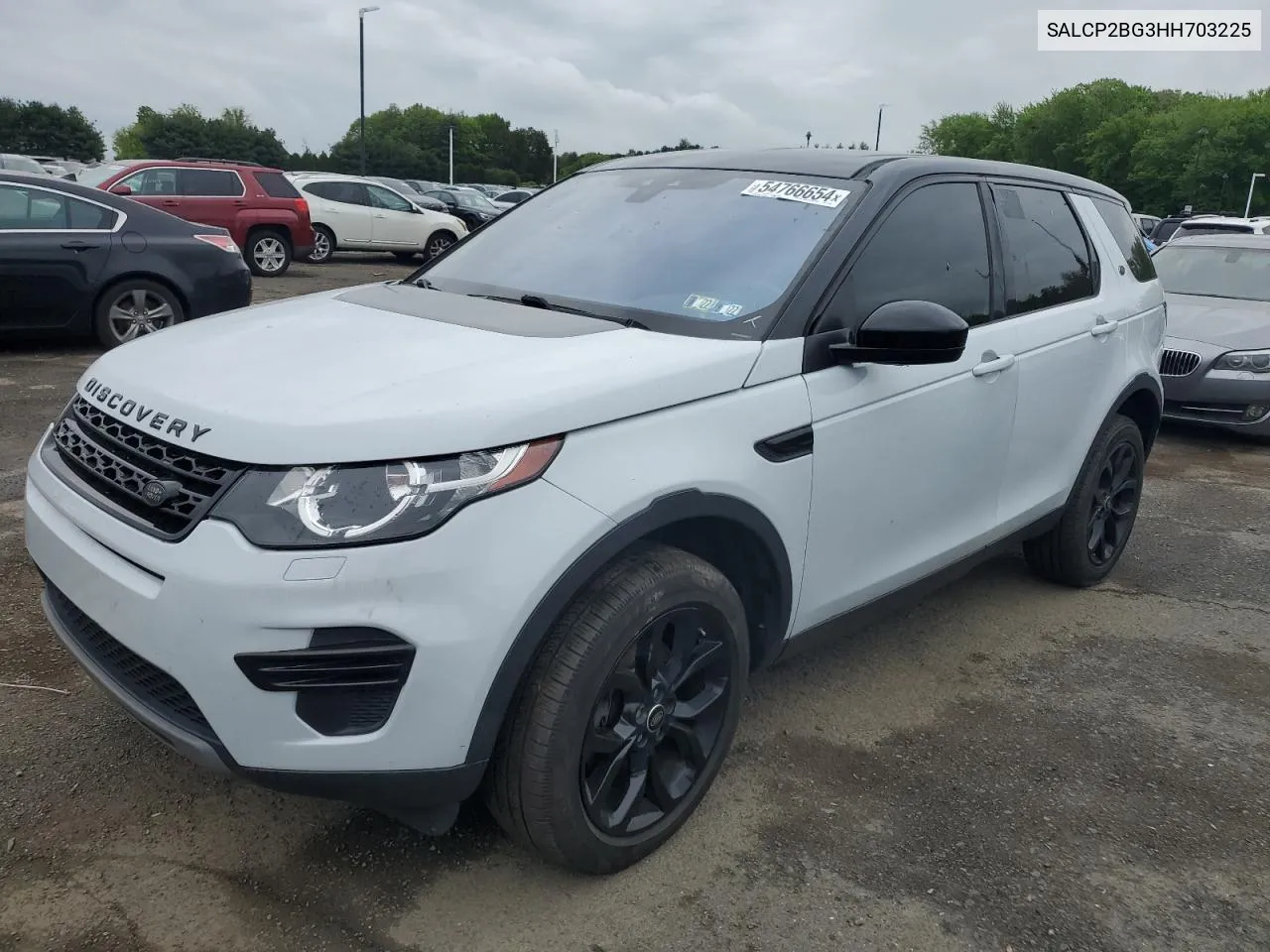 2017 Land Rover Discovery Sport Se VIN: SALCP2BG3HH703225 Lot: 54766654