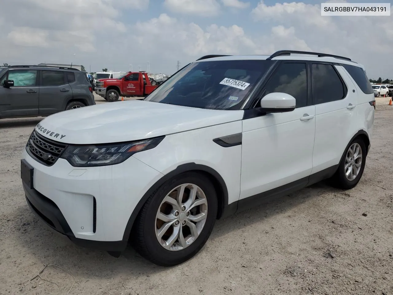 SALRGBBV7HA043191 2017 Land Rover Discovery Se