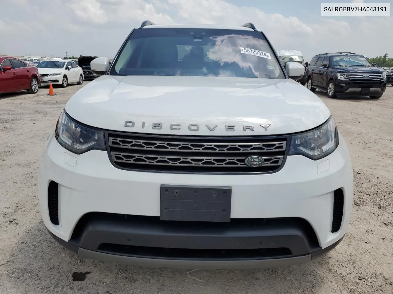 SALRGBBV7HA043191 2017 Land Rover Discovery Se