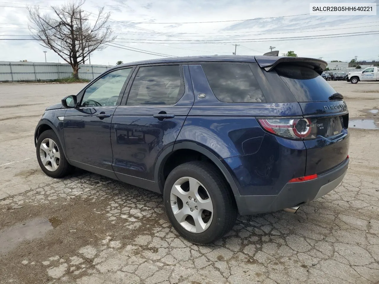 2017 Land Rover Discovery Sport Hse VIN: SALCR2BG5HH640221 Lot: 55929934