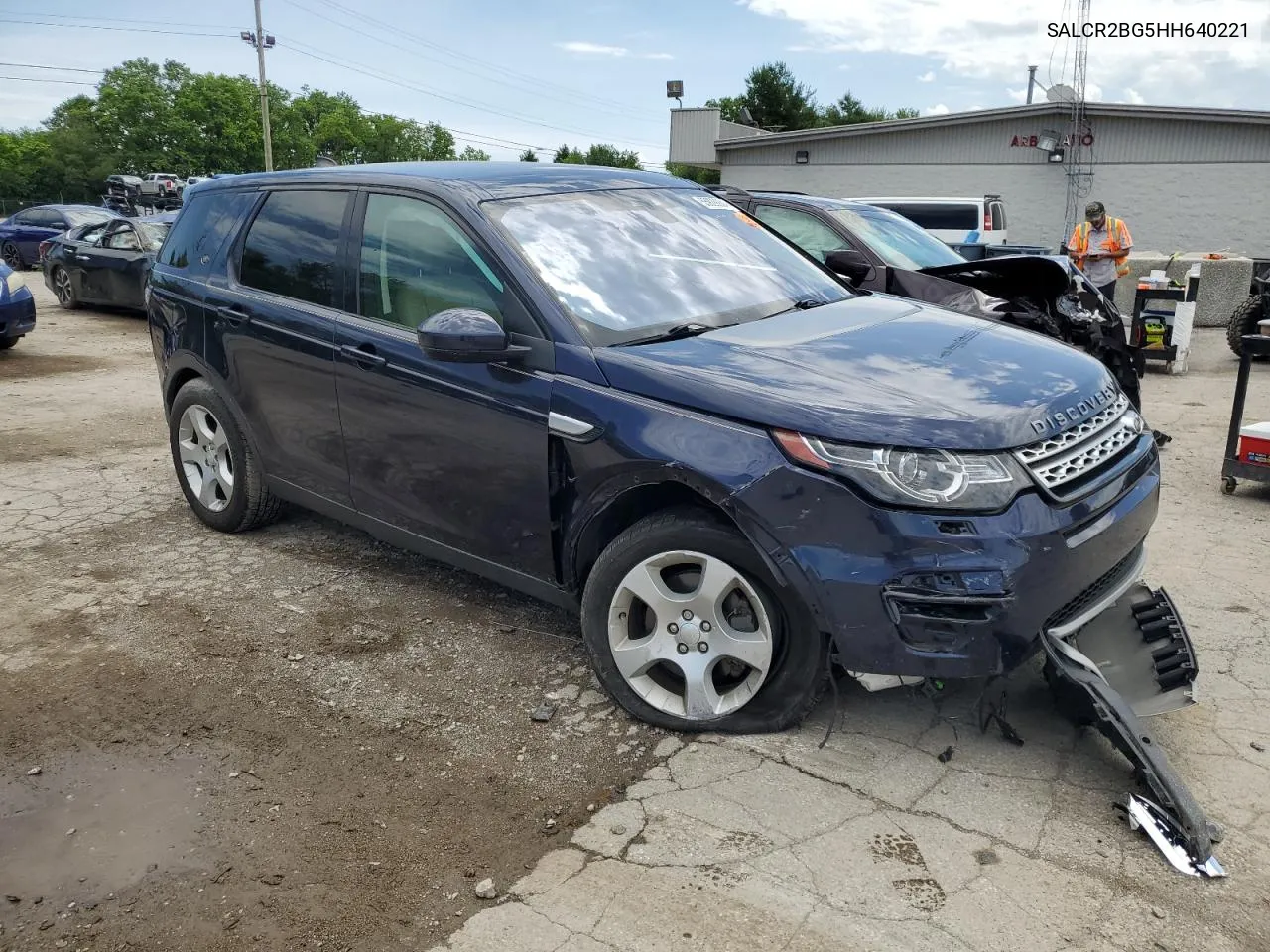 2017 Land Rover Discovery Sport Hse VIN: SALCR2BG5HH640221 Lot: 55929934