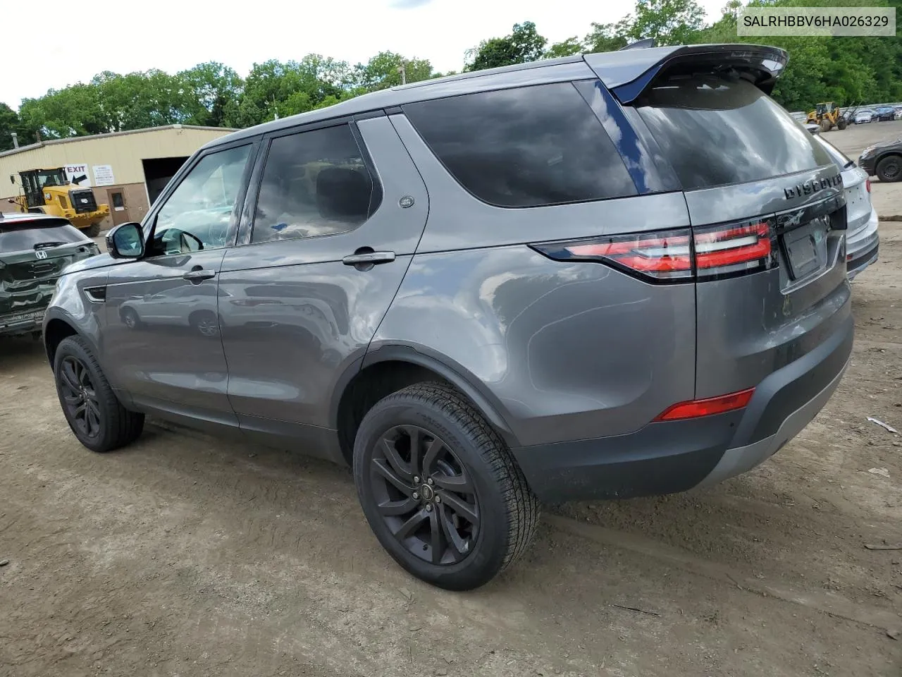 2017 Land Rover Discovery Hse Luxury VIN: SALRHBBV6HA026329 Lot: 56125044