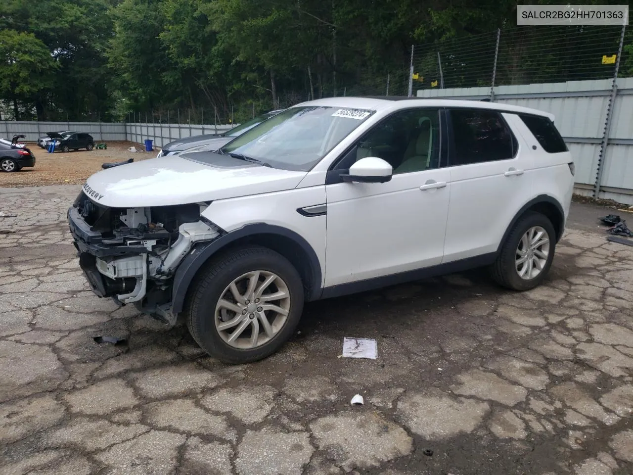 SALCR2BG2HH701363 2017 Land Rover Discovery Sport Hse