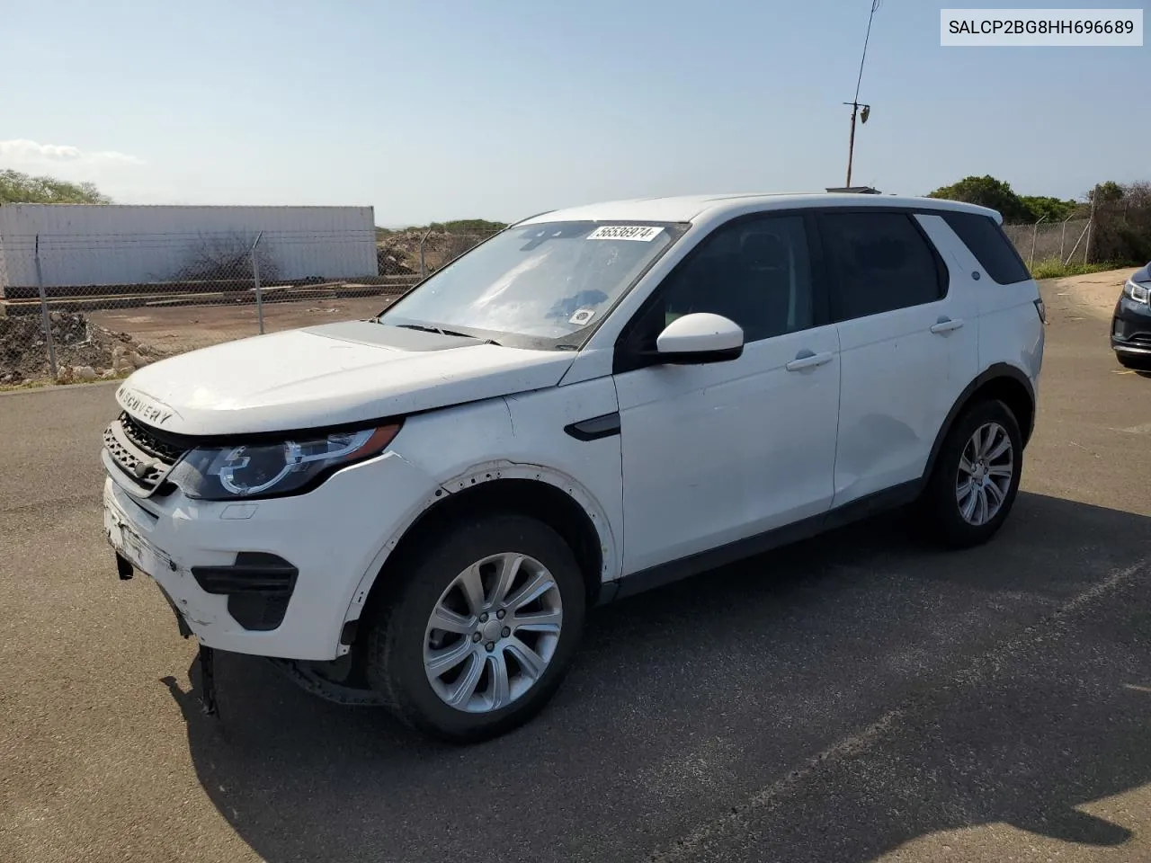 2017 Land Rover Discovery Sport Se VIN: SALCP2BG8HH696689 Lot: 56536974