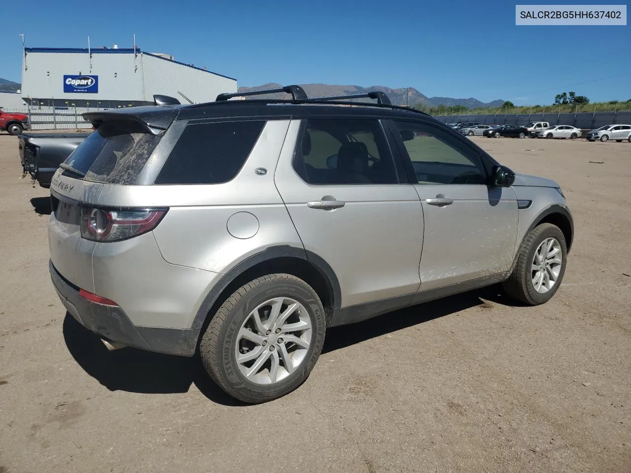 2017 Land Rover Discovery Sport Hse VIN: SALCR2BG5HH637402 Lot: 57035174