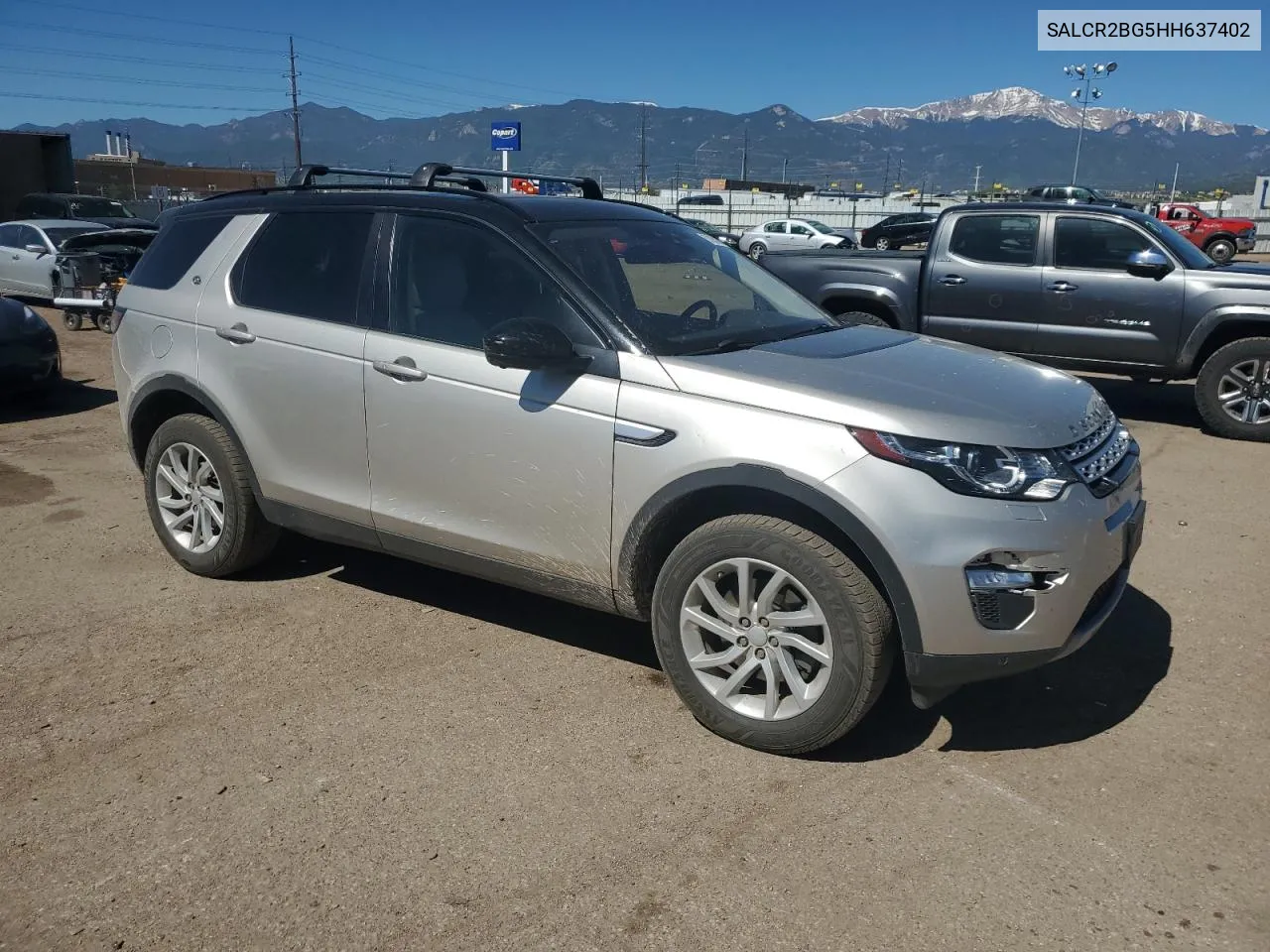 2017 Land Rover Discovery Sport Hse VIN: SALCR2BG5HH637402 Lot: 57035174