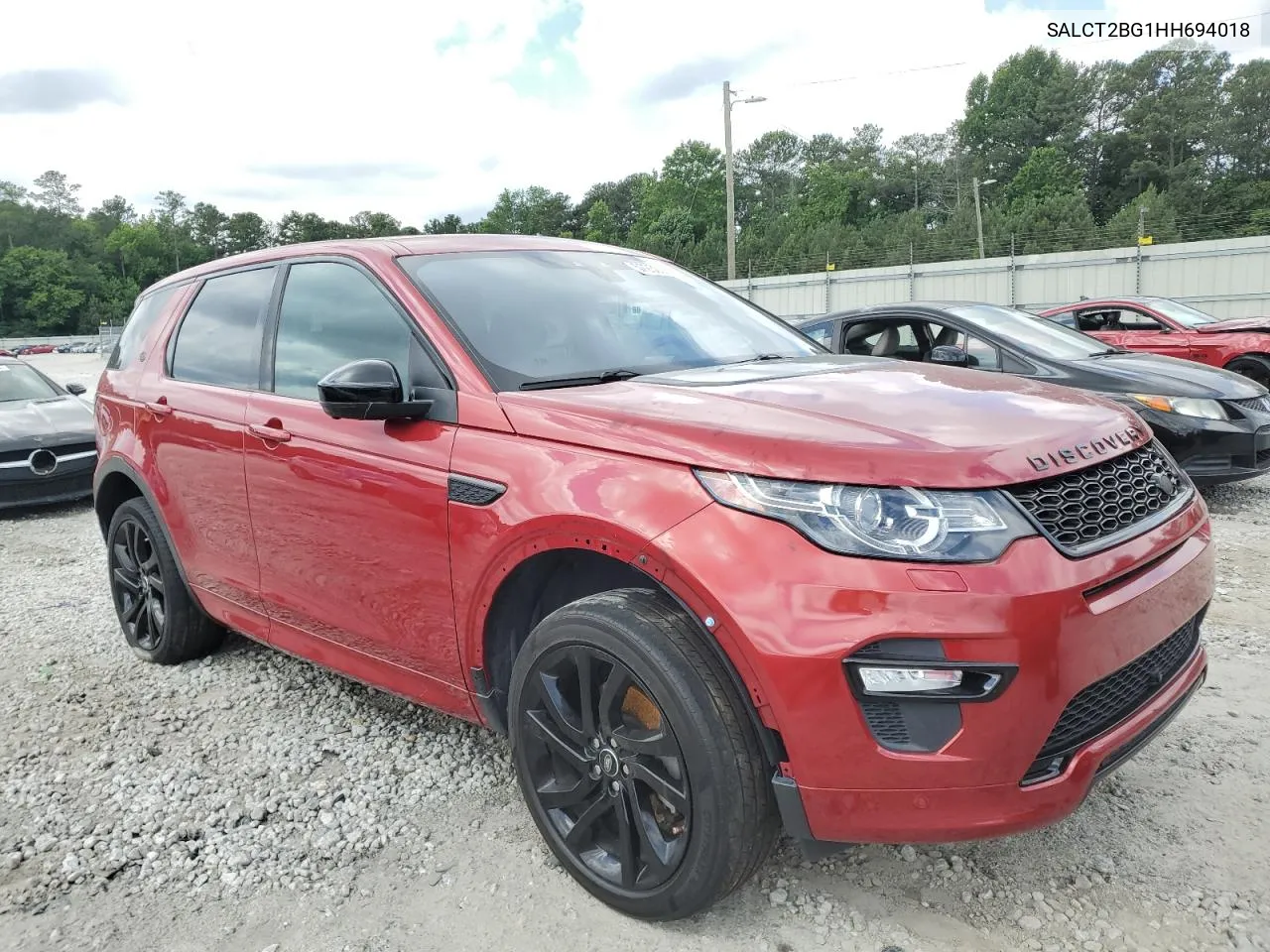 SALCT2BG1HH694018 2017 Land Rover Discovery Sport Hse Luxury