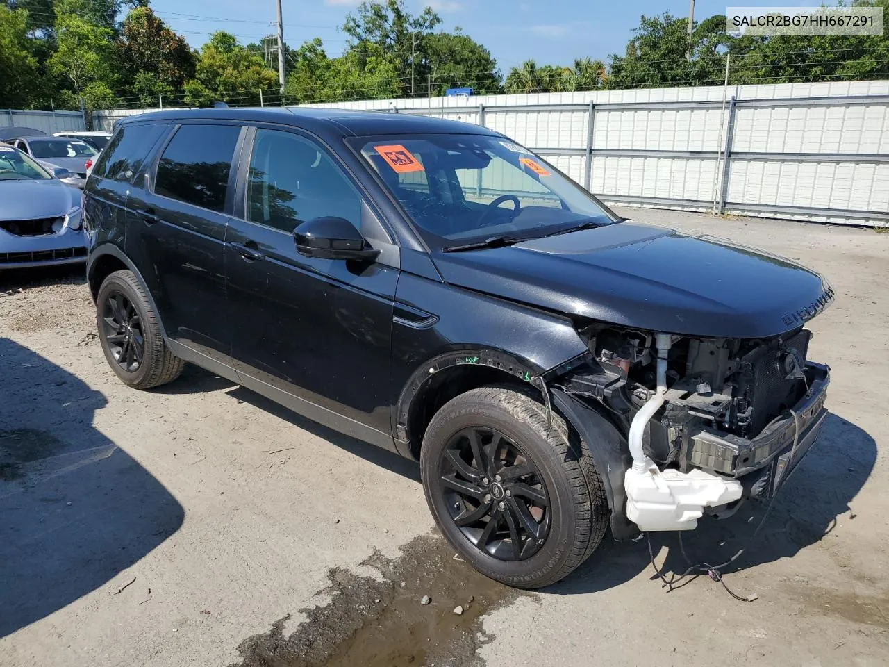 2017 Land Rover Discovery Sport Hse VIN: SALCR2BG7HH667291 Lot: 57292154