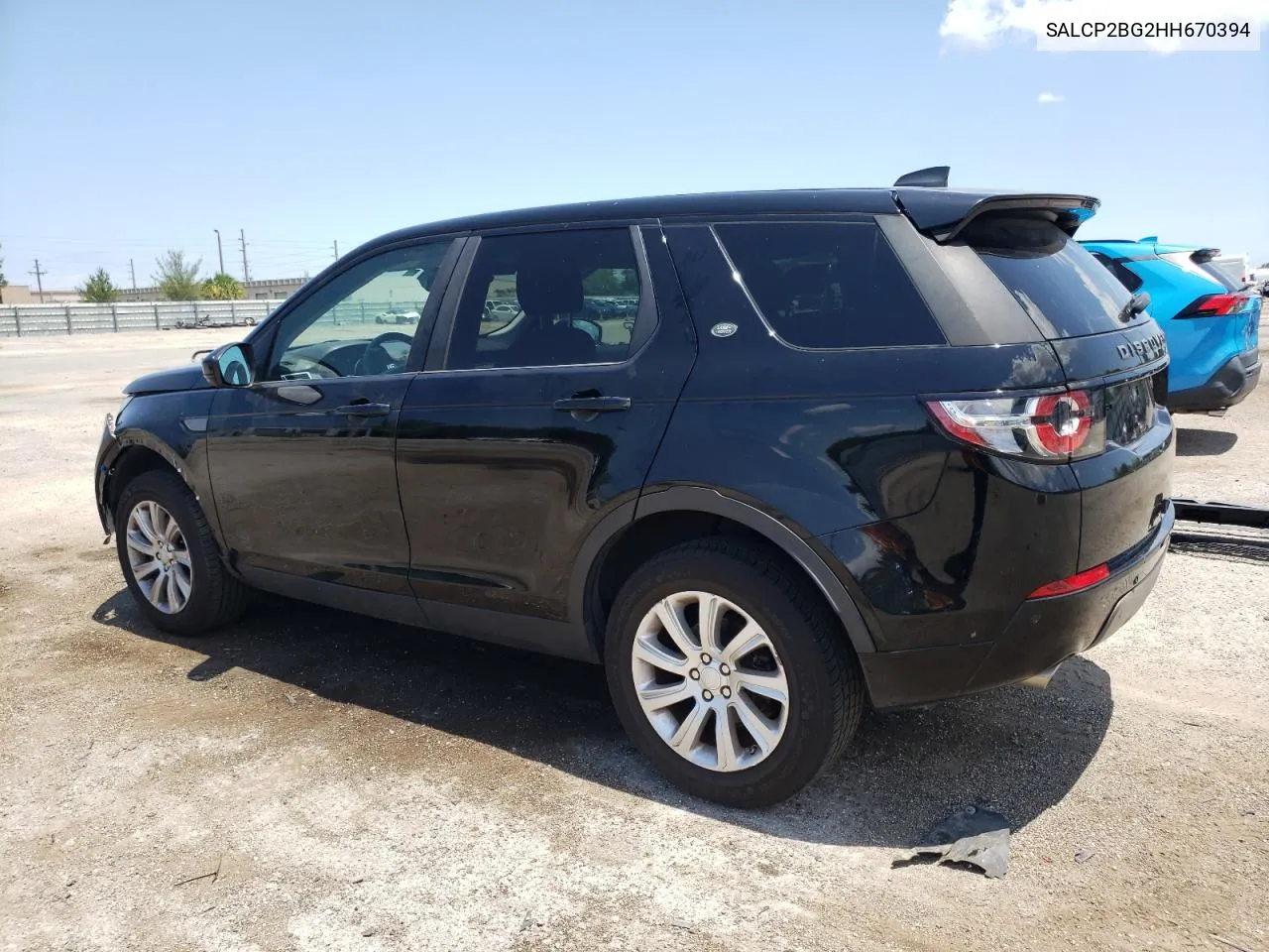 SALCP2BG2HH670394 2017 Land Rover Discovery Sport Se