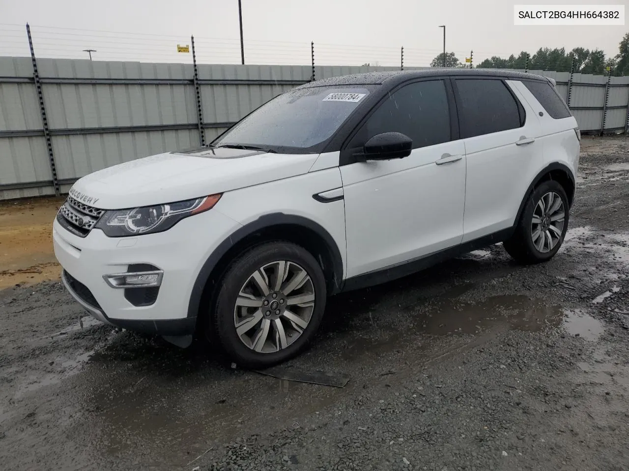 2017 Land Rover Discovery Sport Hse Luxury VIN: SALCT2BG4HH664382 Lot: 58000784