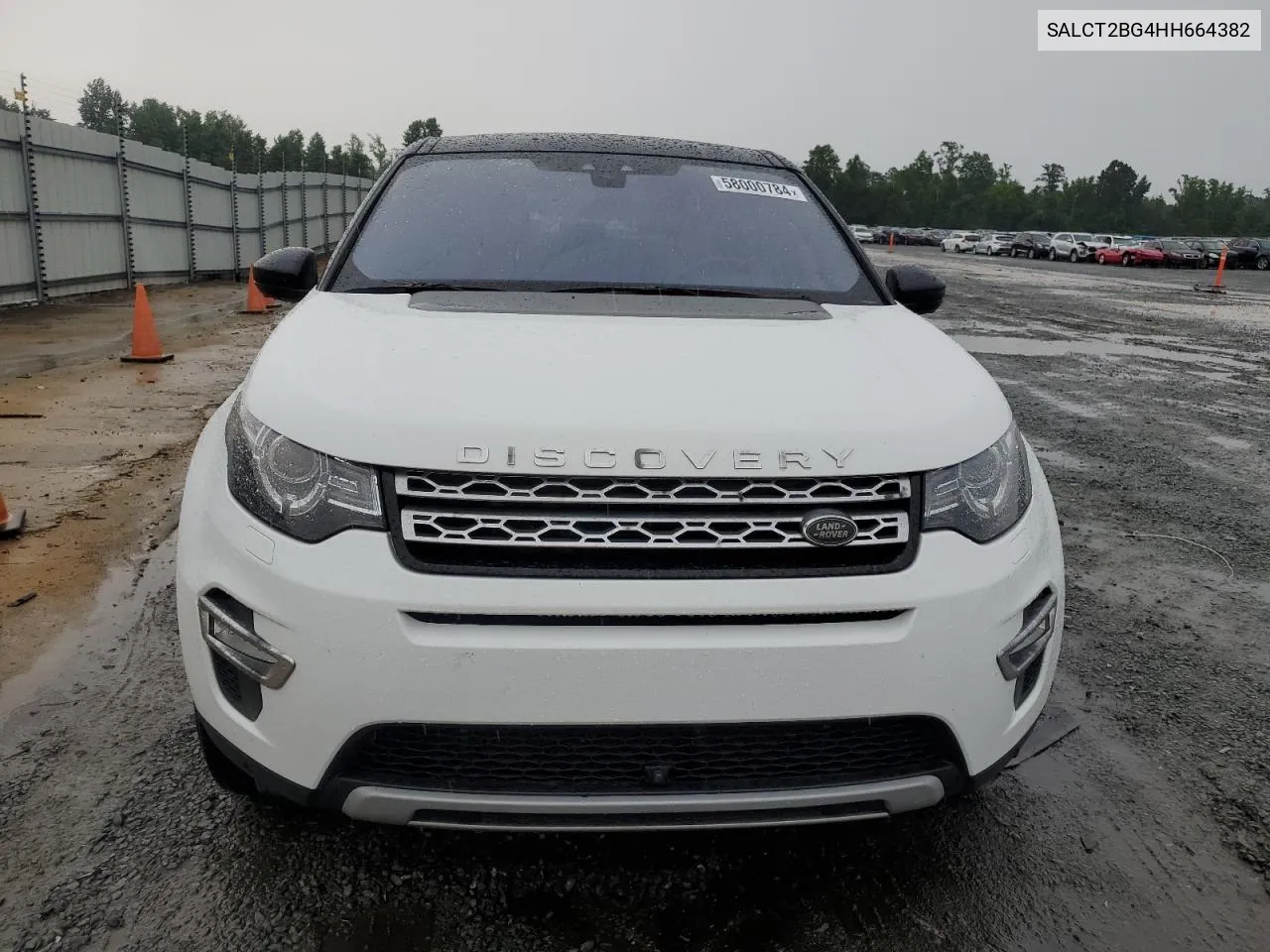 2017 Land Rover Discovery Sport Hse Luxury VIN: SALCT2BG4HH664382 Lot: 58000784