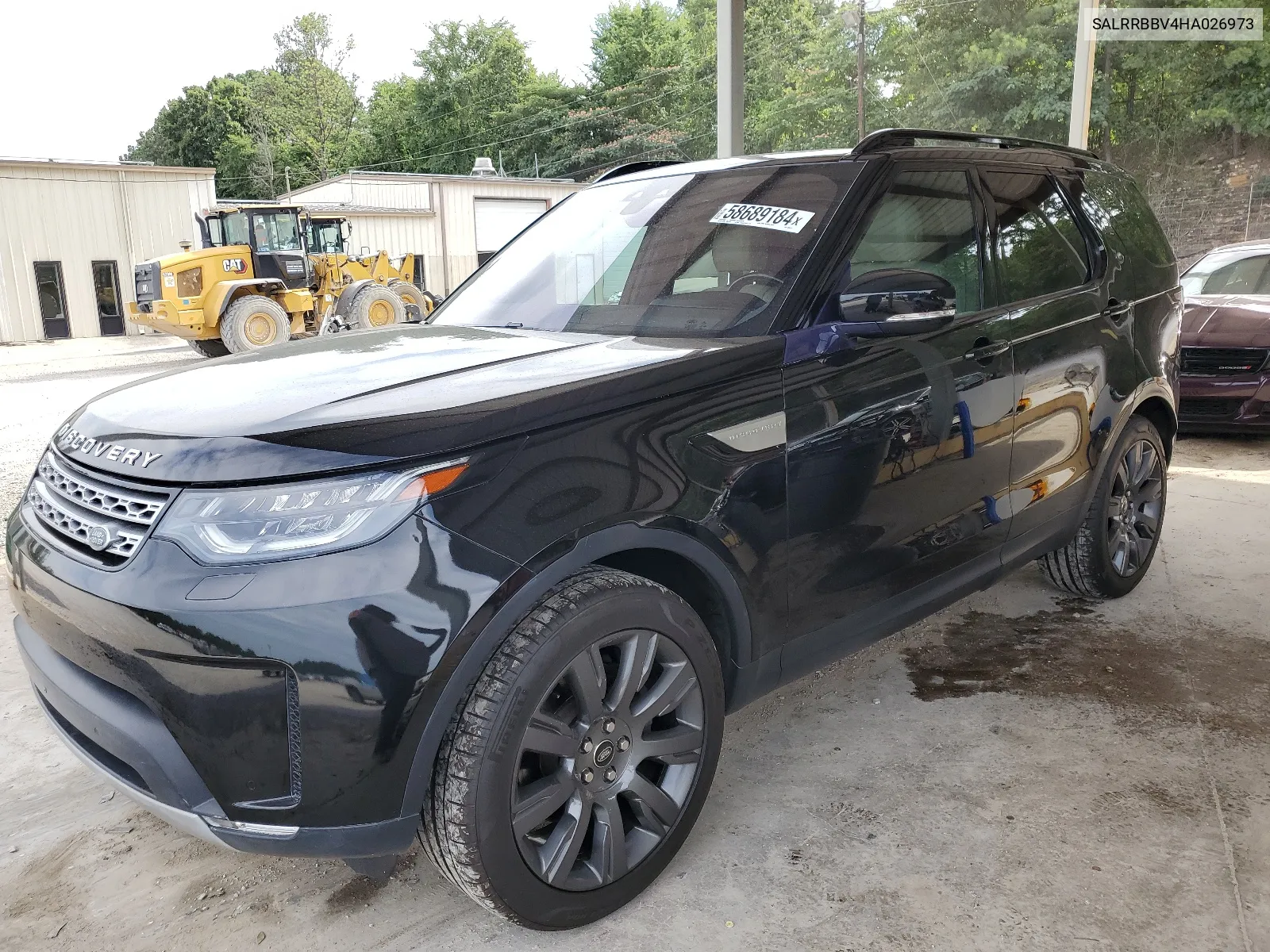 2017 Land Rover Discovery Hse VIN: SALRRBBV4HA026973 Lot: 58689184